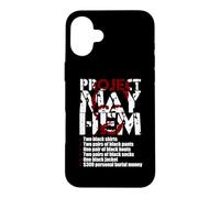 Project Mayhem Checklist Case for iPhone 16 Plus