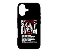 Project Mayhem Checklist Case for iPhone 17
