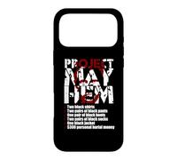 Project Mayhem Checklist Case for iPhone 17 Pro Max