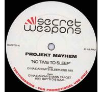 Project Mayhem - No Time To Sleep-12"