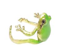 Project Mc2 Experiments Dolls Tree Frog Ring Frog Ring Open Frogs Shaped Delicate Frog Ring Jewelry 10 Amp Heater (Green, 2.3X1.9cm)