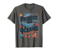 Project Our Oceans Be Kind Vibes Whale T-Shirt