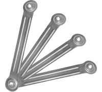 Project Patio Glider Bearing Arm Bracket Replacement Rocker Hardware Parts - 9 Inch Length - 7-1/2 Inch Between Mounting Holes - 4 Pack