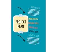 Project Plan Template for Team Collaboration best notebook: A modern and organized layout for planning tasks, goals, and project progress..