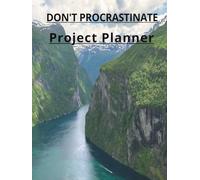 project planner: Goal Setting, Task Management, and Productivity Organizer with Undated Planning Pages - 8.25" x 11"