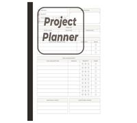 Project Planner Organizer: Undated 6x9 Minimalist Notebook for Entrepreneurs, Small Business Owners and Creative Professionals