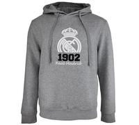 PROJECT ROGERS & JLK SL Sudadera Con Capucha Hoodie Nº 21 Del Real Madrid Hooded Sweatshirt, Grey, XXL-3XL