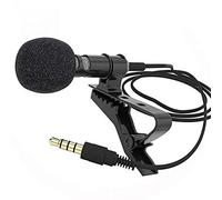 Project Telecom Lavalier Lapel Microphone (3.5mm) - Clip-On Mic with Metal Clip, Aluminum Alloy Build & Windshield for Smartphones, Laptops, DSLR, Vlogging, Recording, Interviews
