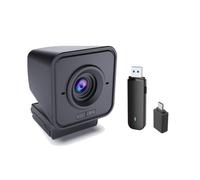 Project Telecom Marconi Wireless Webcam - HD 1080p USB with Built-In Microphone | 2.4GHz Dongle | 2MP Fixed Focus | 50M Range (Wireless Webcam)