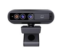 Project Telecom Verify 2K Webcam with Windows Hello Facial Recognition & IR Sensor - 5MP CMOS Sensor, 77° FOV, USB-C Plug & Play PC Camera with Built-in Microphone & Privacy Cover