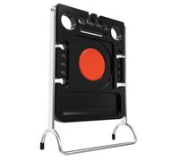 Project Tray Ladder Accessory | Plastic, Magnetic Fastener Dish, Recessed Paint Can Slots, 25 lbs. Rated