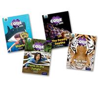 Project X CODE Extra: Green Book Band, Oxford Level 5: Jungle Trail and Shark Dive, Mixed Pack of 4