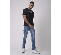 Project X Paris Garment Jeans 98% Cotton,2% Elastane Blue Size 36, Versatile combinable