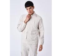Project X Paris Jacket Colour: Beige 100% Polyester for Men, Perfect for Everyday & Streetwear, with Size S