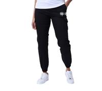 Project X Paris Jogging Bottoms Colour: Black 100% Polyester for Women, Suitable for Leisure & Comfort, Size M