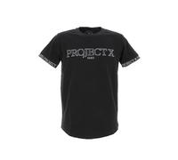 Project X Paris Men's T-Shirt Colour: Black, Ideal for Everyday & Streetwear, Size M