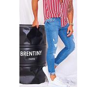 Project X Paris TU20015-BL-30 Jeans Colour: Blue 98% Cotton, 2% Spandex for Men, Suitable for Everyday & Streetwear, Size 30