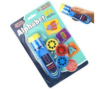 Projecteurs Lampe de Poche Pour - Jouet Portable Éducatif et Amusant | Jouet de Projection | Pour Garçons et Filles, Histoires de Nuit, Camping, Jeux, Apprentissage, Noël, Anniversaire