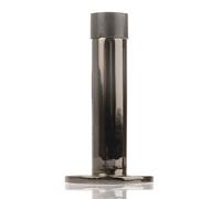 Projecting Door Stop Black Nickel 64mm Wall or Skirting Mounted