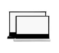 Projection Screen, 1Pc Smart Home Motorized Electric Floor Self-Rising Projection Screen(Bianco)
