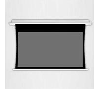 Projection Screen, Electric Tab-tension 84 inch Professional Screen for 3D Projection, Silver, Ideal for Home Theater and Business Presentations