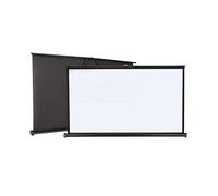 Projection Screen Portable, Video/Movies Projector Screen Pull Down, Projector Screens for Outside Home Theater Business Education PPT Play The Game, 16:09-50inch