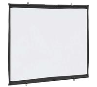 vidaXL Projection Screen Wall-Hanging 60 Inch 4:3, projector screen, manual projector screen, office presentation screen
