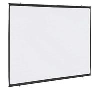Projection Screen Wall-Hanging Home Theater Presentation Screen 4:3 vidaXL