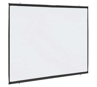 Projection Screen Wall-Hanging Home Theater Presentation Screen 4:3 vidaXL
