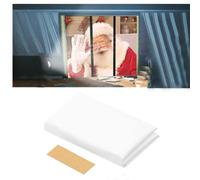 Projection Screen,Window Projection Screen Lechnical Semi-Translucent Curtain Rear Projection Screen with The Size of 4ft x 6ft