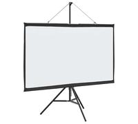 Projection Screen with Tripod Home Theater Presentation Screen 1:1 vidaXL