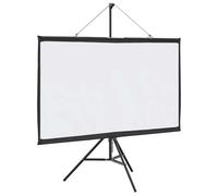Projection Screen with Tripod Home Theater Presentation Screen 1:1 vidaXL