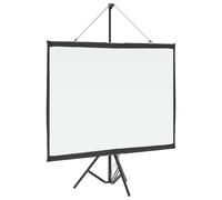 Projection Screen with Tripod Home Theater Presentation Screen 1:1 vidaXL
