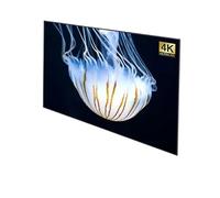 Projection Screens smart home 60~300 Inch Simple Movie Screen Canvas Fabric Projection Curtain Foldable 16:9/4:3 For LED DLP Projector(72 inch)
