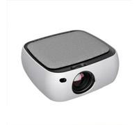 Projector 1080P Home Theater 500 ANSI Lumens Digital Projector LED Highlight Lamp Beads Low Noise (D As shown) small gift