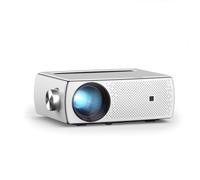 Projector 1080P LCD Smart Android 9.0 WIFI LED Home Theater Portable Mini Projector 1920x1080 for 4K Video (D As shown) small gift