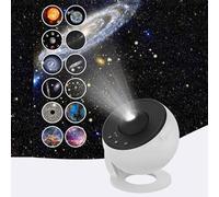 Projector, 12 in 1 Star Projector Light, HD Image Star Projector Light, 12 Film Discs Planetarium Projector, Realistic Starry Sky Night Light for Bedroom Decor