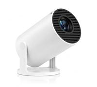 Projector 4K Supported, Smart Mini Projector with WiFi & Bluetooth, Native HD 1280x720P, Phone & TV Compatible, Short Throw Outdoor Projector for Bedroom, Camping & Home Theater