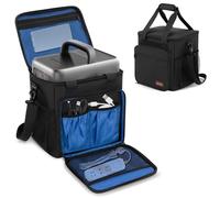 Projector Case Compatible with Nebula Mars 3 & Cosmos Laser 4K/4K SE, Foam-Padded Carrying Bag with Multiple Pockets, Lightweight Compact Home & Outdoor Organizer for Projector & Accessories, Bag Only