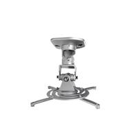 Projector Ceiling Bracket Universal 360 Degrees Swivel Adjustment Extendable Arms Hanger Compatible For Epson Projector(Plating Silver)