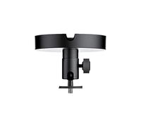 Projector Ceiling Mount with Horizontal Rotating, Black 10CM | High Load Capacity with 5KG Load, Invisible Cable Management and Concealed Screws for Home Theater