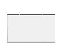 Projector Curtain Home Set Display Projection Screen Theater Office 16:9 for Household Bedroom Accessories(72 inch)