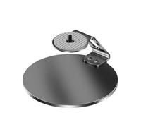 Projector Desktop Stand Universal Rotatable Carbon Steel Bracket 1/4 Inch Screw ,Compatible For Vidda C1 Air M1 Projector Holder Support(Fixed style black)