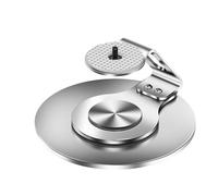 Projector Desktop Stand Universal Rotatable Carbon Steel Bracket 1/4 Inch Screw ,Compatible For Vidda C1 Air M1 Projector Holder Support(Rotate style white)