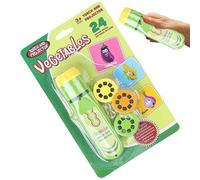 Projector Flashlight - Educational Learning Toy, Projector for Kids, Early Education Cognitive Lighting Pattern Projection Flashlight Toy| for Boys Girls Story Camping Games Christmas Birthday