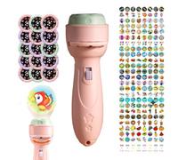 Projector Flashlights for Kids 120 Patterns & 15 Theme Story Projector Fun Play Educational Toy Flashlight for Girls Boys 18 Months+, Style-1 Story for Kids
