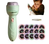 Projector Flashlights For Kids, 15 Cards 120 Patterns Slide Projector Torch Projection Light, Fine Motor Toys, Preschool Learning, Pla-stic Flashlight Toy Gift For Kids And Age 3+ Years Children
