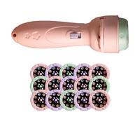 Projector Flashlights for Kids, with 15 Cards, Realistic Slide Projector Torch, Kids Sleep Story Projectors, Educational Toys for Kid Boys Girls