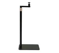 Projector Floor Stand, Carbon Steel Heavy Duty Base, Height Adjustable Hide Against Wall Mount Bracket Shelf for Camera Gimbal Mobile Phone