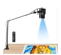 Projector for Artists, HD 1280x720P with Remote, Smart Tracing Tool with Edge Correction, Portable Drawing Projector for Beginners and Professionals